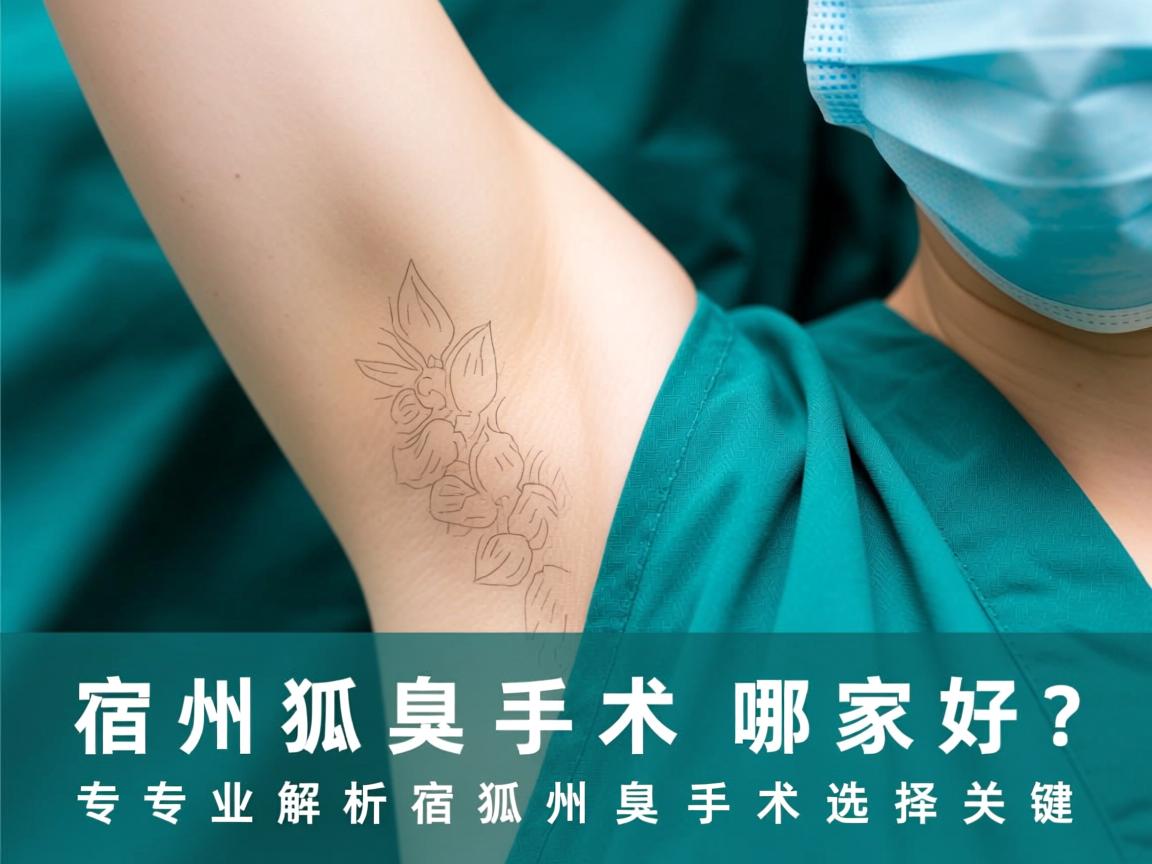 宿州狐臭手术哪家好?专业解析宿州狐臭手术的选择关键 宿州狐臭手术哪家好?专业解析宿州狐臭手术的选择关键