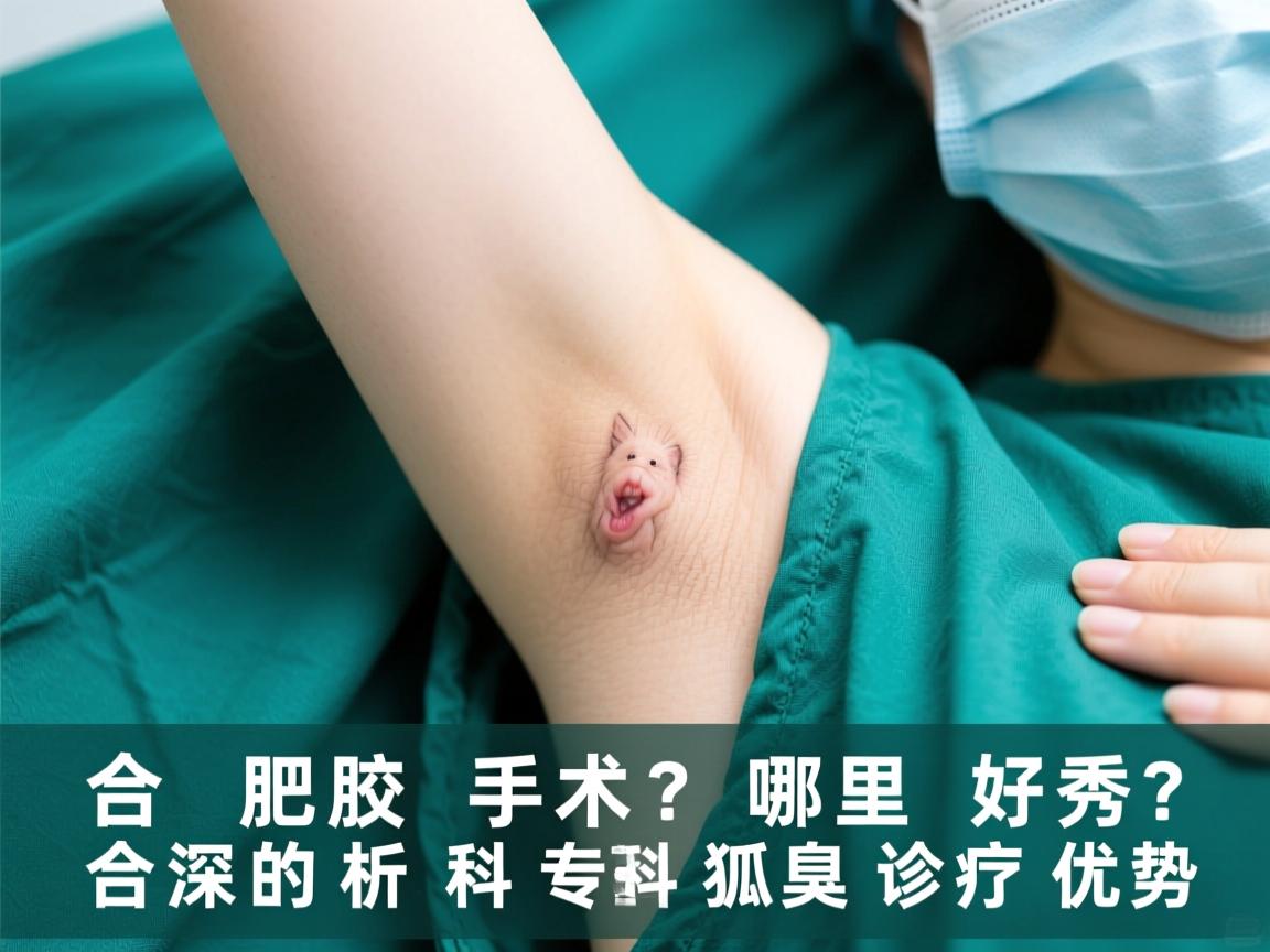 合肥腋臭手术哪里好?深度解析合肥腋秀专科的狐臭诊疗优势 合肥腋臭手术哪里好?深度解析合肥腋秀专科的狐臭诊疗优势