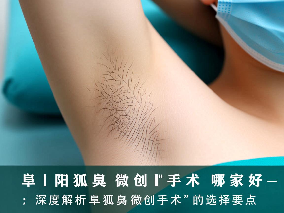 阜阳狐臭微创手术哪家好,深度解析阜阳狐臭微创手术的选择要点 阜阳狐臭微创手术哪家好,深度解析阜阳狐臭微创手术的选择要点