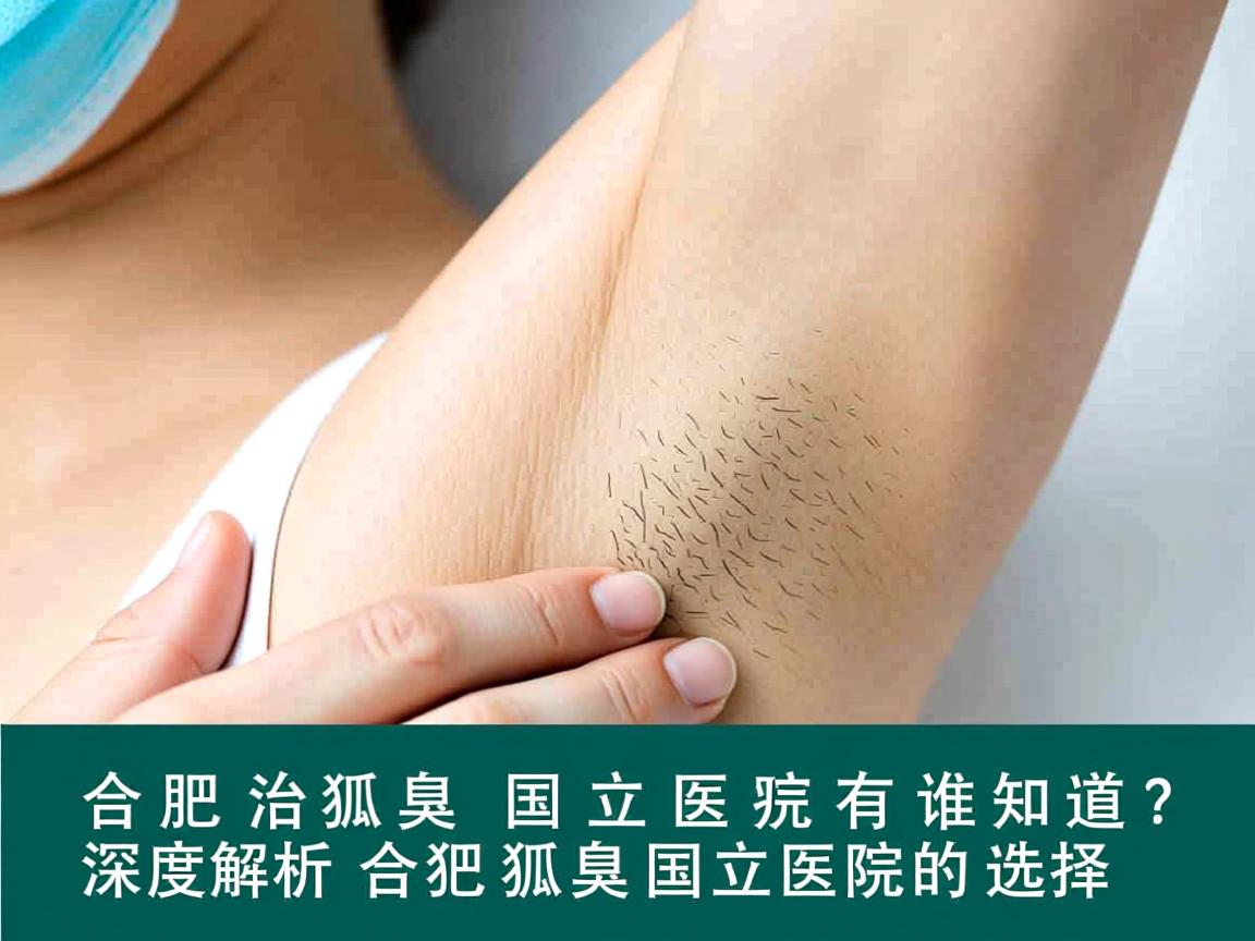 合肥治狐臭的国立医院有谁知道？深度解析合肥狐臭国立医院的选择