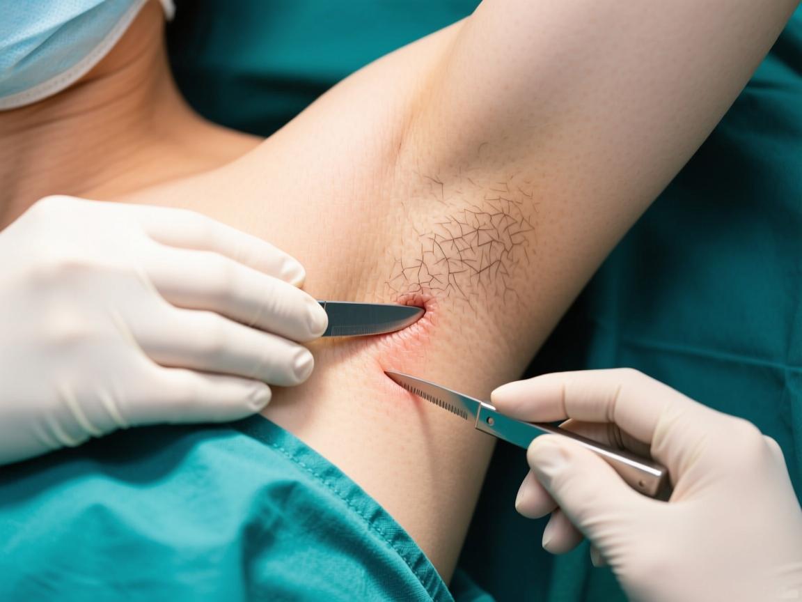 小切口腋臭手术,专业解析小切口腋臭手术的优势与流程 小切口腋臭手术,专业解析小切口腋臭手术的优势与流程