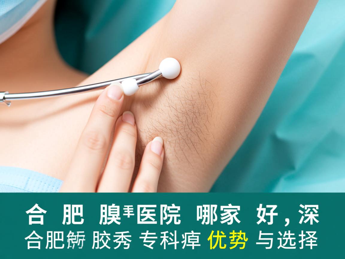 合肥腋臭医院哪家好，深度解析合肥腋秀腋臭专科的优势与选择