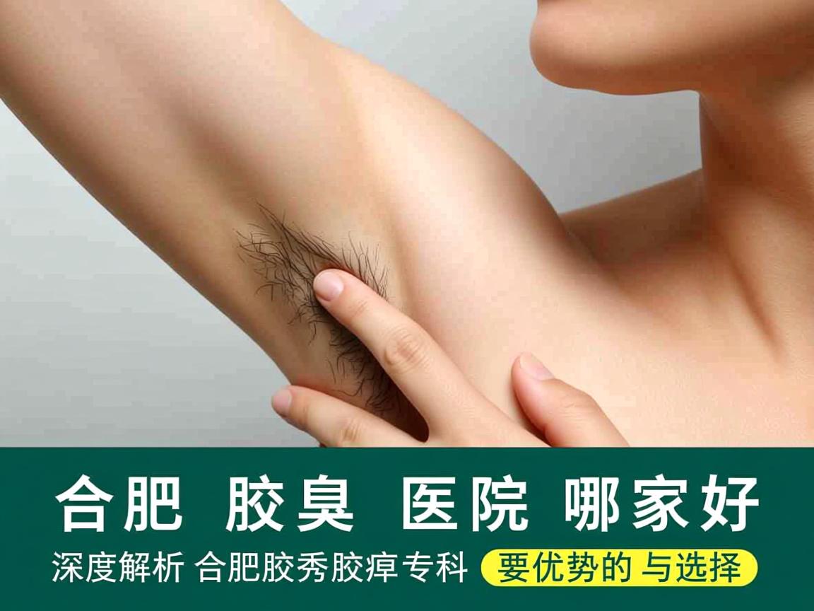 合肥腋臭医院哪家好，深度解析合肥腋秀腋臭专科的优势与选择