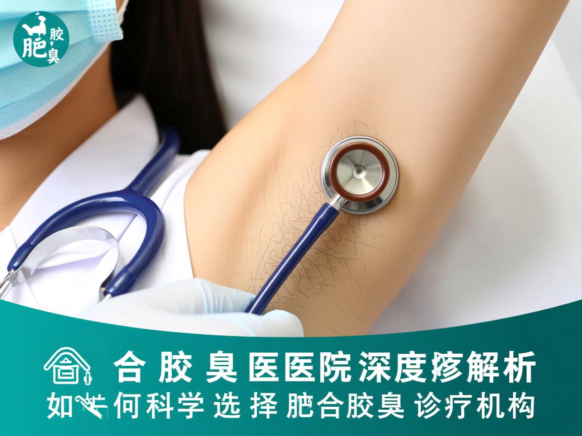 合肥腋臭医院深度解析，如何科学选择合肥腋臭诊疗机构