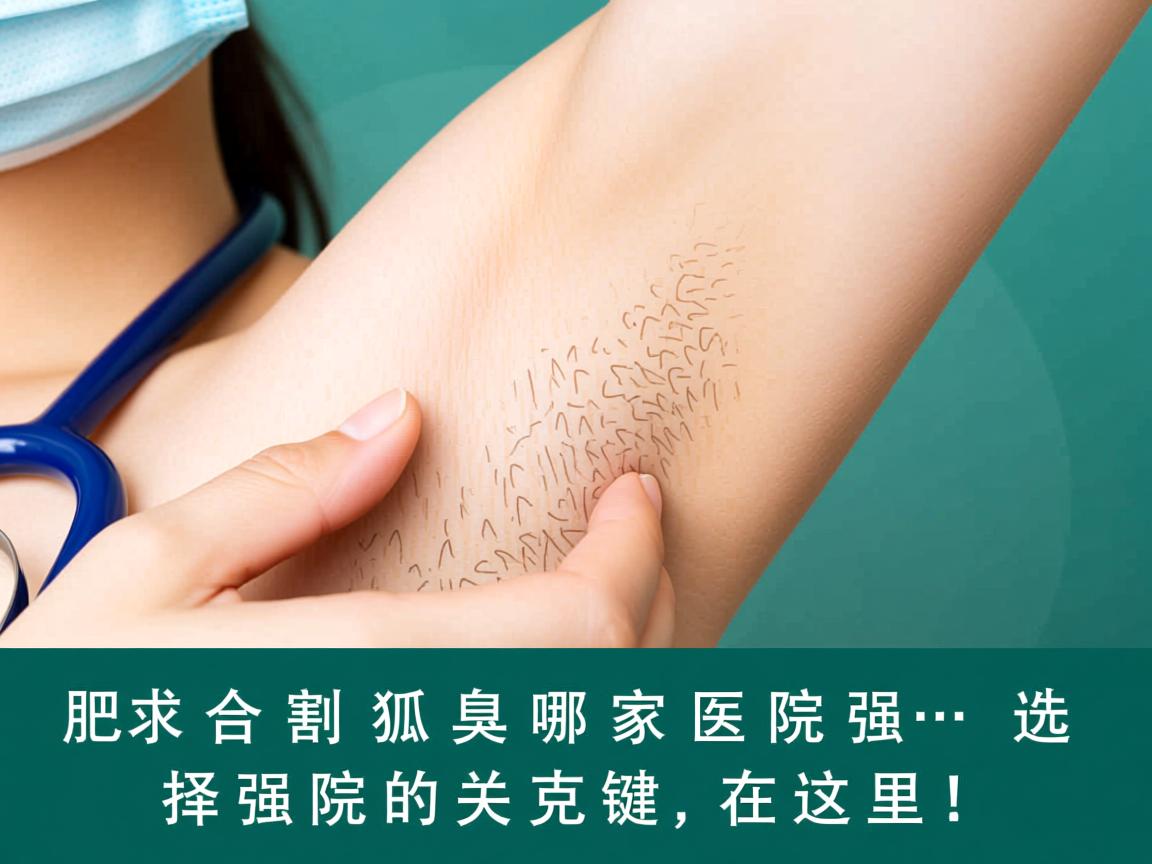 深度解析合肥割狐臭哪家医院强,选择强院的关键在这里! 深度解析合肥割狐臭哪家医院强,选择强院的关键在这里!