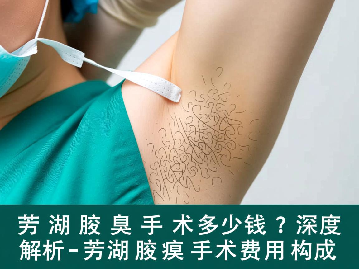 芜湖腋臭手术多少钱？深度解析芜湖腋臭手术费用构成