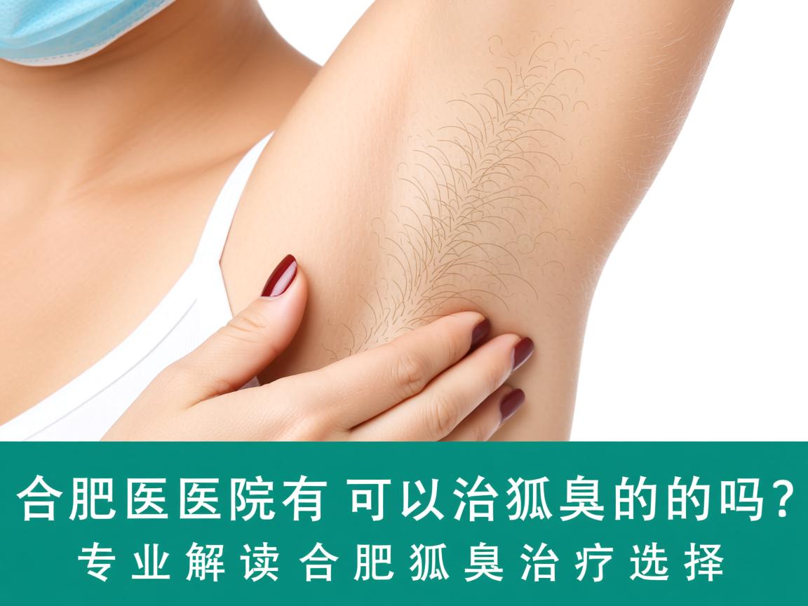 合肥医院有可以治狐臭的吗？专业解读合肥狐臭治疗选择