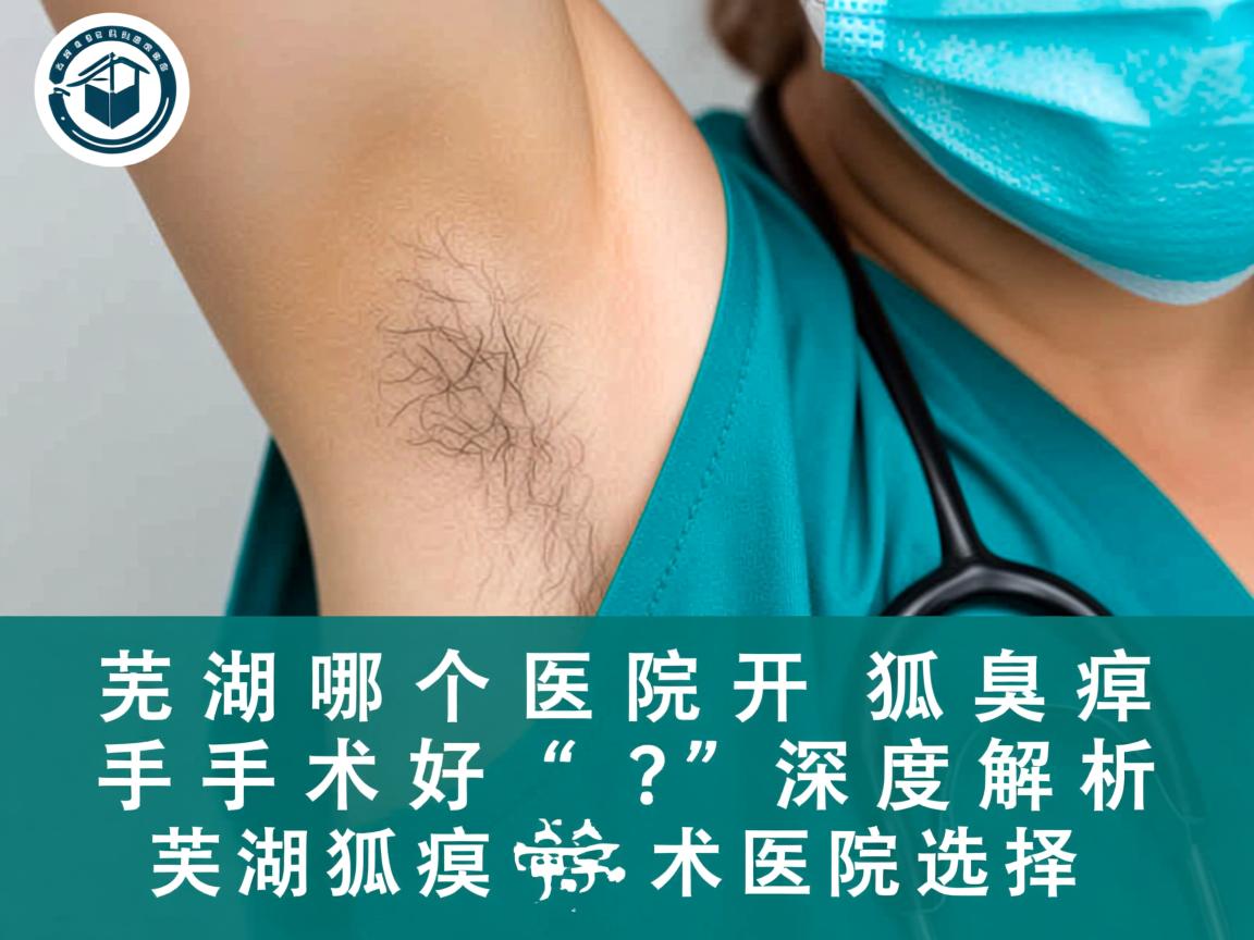 芜湖哪个医院开狐臭手术好?深度解析芜湖狐臭手术医院选择 芜湖哪个医院开狐臭手术好?深度解析芜湖狐臭手术医院选择
