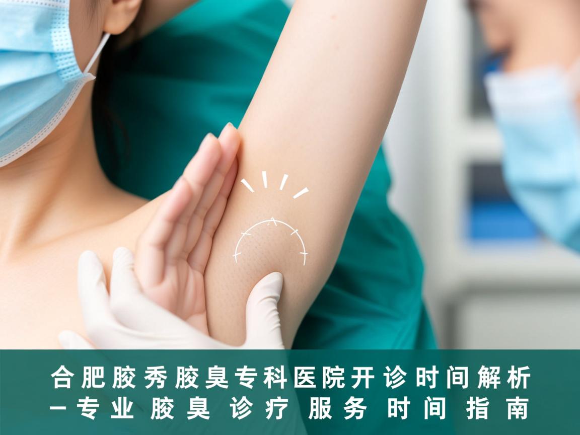 合肥腋秀腋臭专科医院开诊时间解析,专业腋臭诊疗服务时间指南 合肥腋秀腋臭专科医院开诊时间解析,专业腋臭诊疗服务时间指南