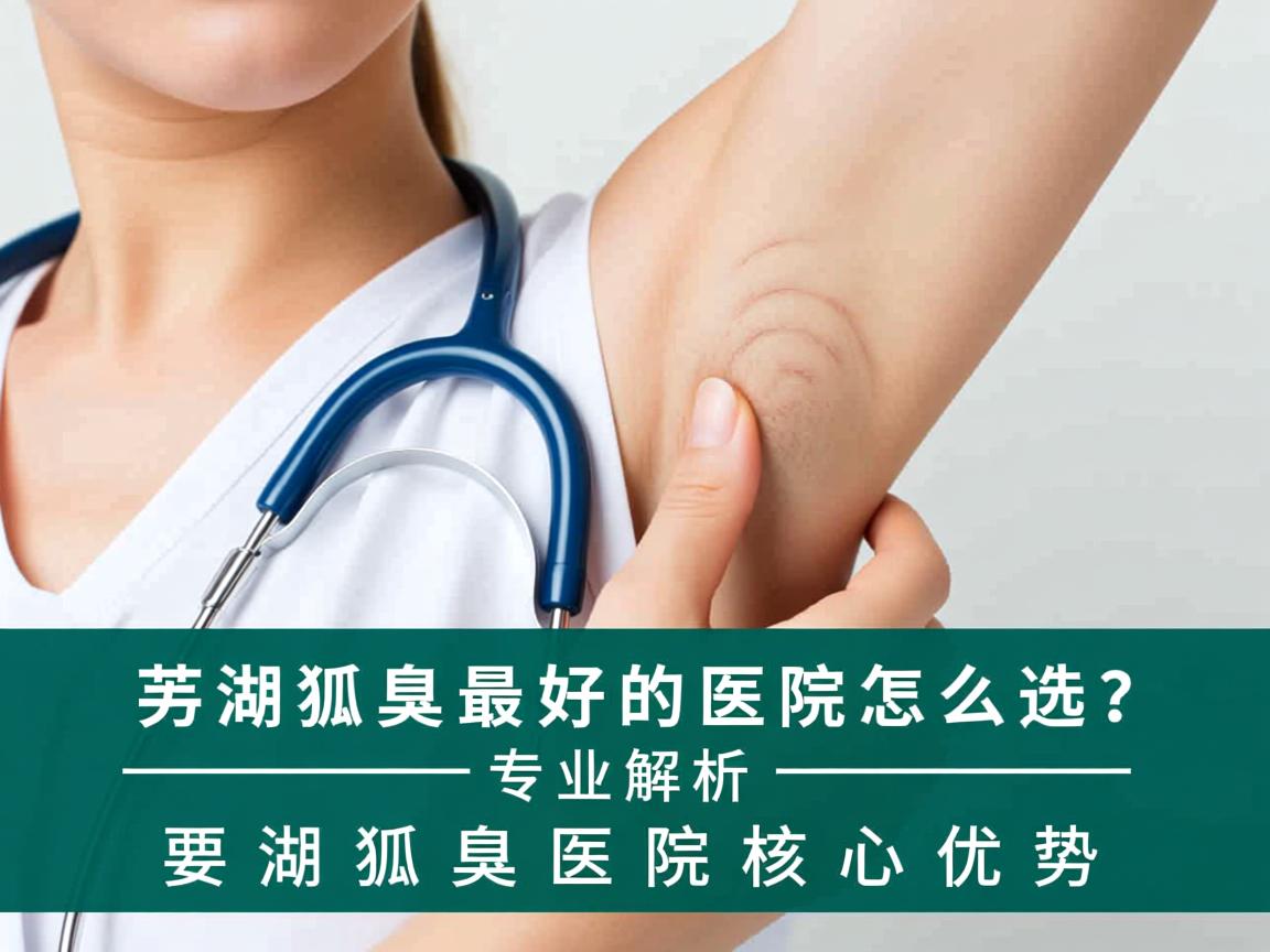芜湖狐臭最好的医院怎么选?专业解析芜湖狐臭医院核心优势 芜湖狐臭最好的医院怎么选?专业解析芜湖狐臭医院核心优势