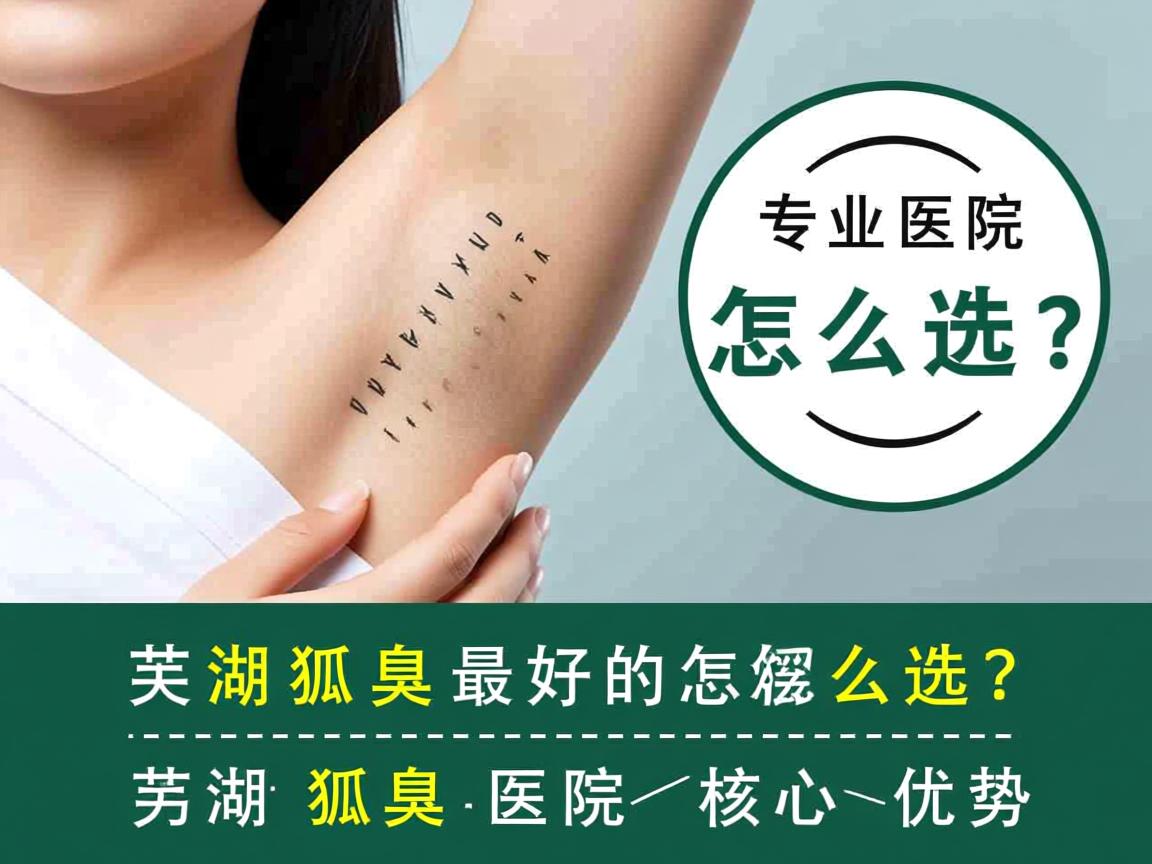 芜湖狐臭最好的医院怎么选?专业解析芜湖狐臭医院核心优势 芜湖狐臭最好的医院怎么选?专业解析芜湖狐臭医院核心优势