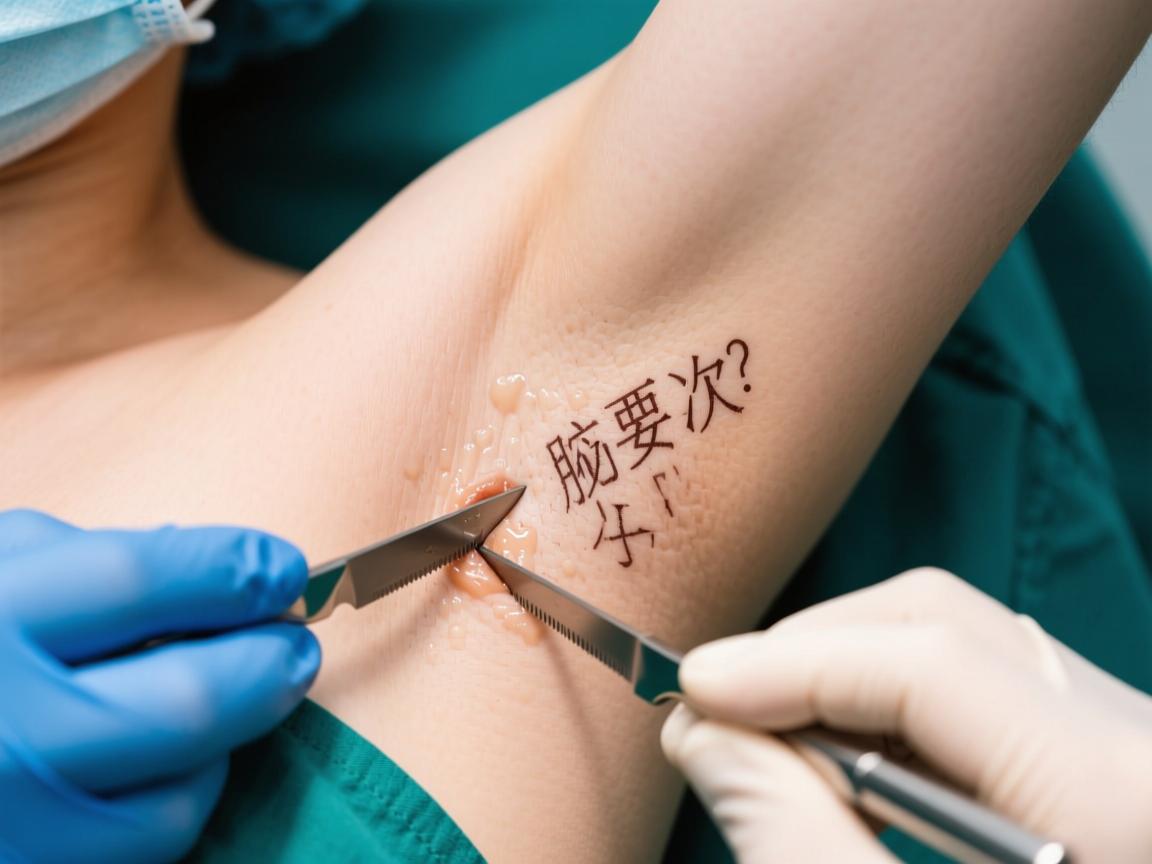 小切口去腋臭要做几次？揭秘小切口腋臭手术的恢复周期与次数