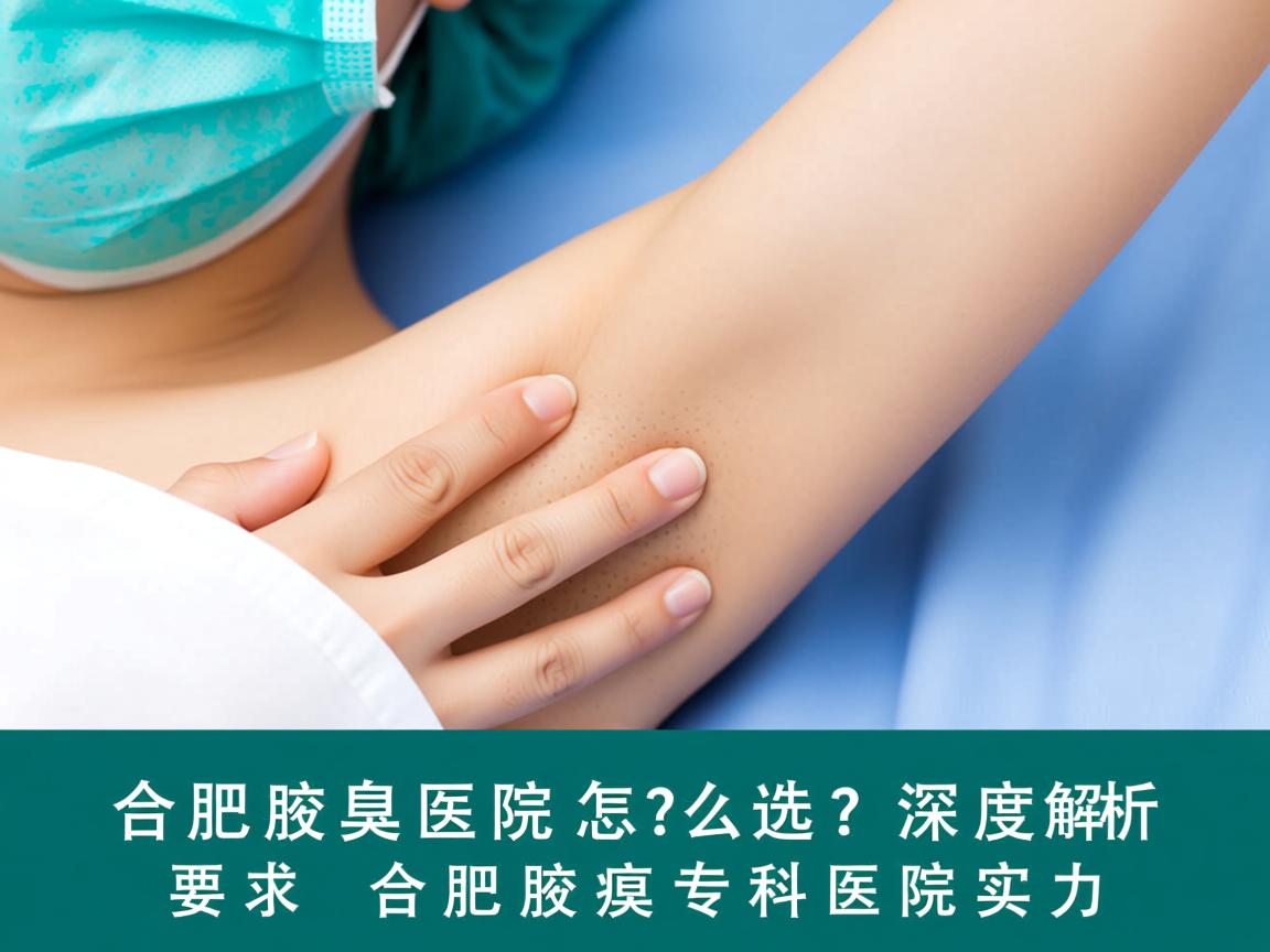 合肥腋臭医院怎么选?深度解析合肥腋臭专科医院实力 合肥腋臭医院怎么选?深度解析合肥腋臭专科医院实力