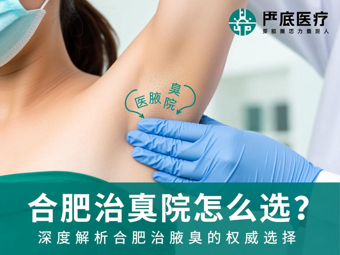 合肥治腋臭医院怎么选？深度解析合肥治腋臭的权威选择