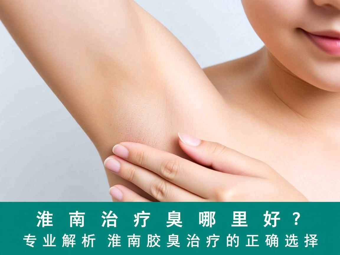淮南治疗腋臭哪里好？专业解析淮南腋臭治疗的正确选择