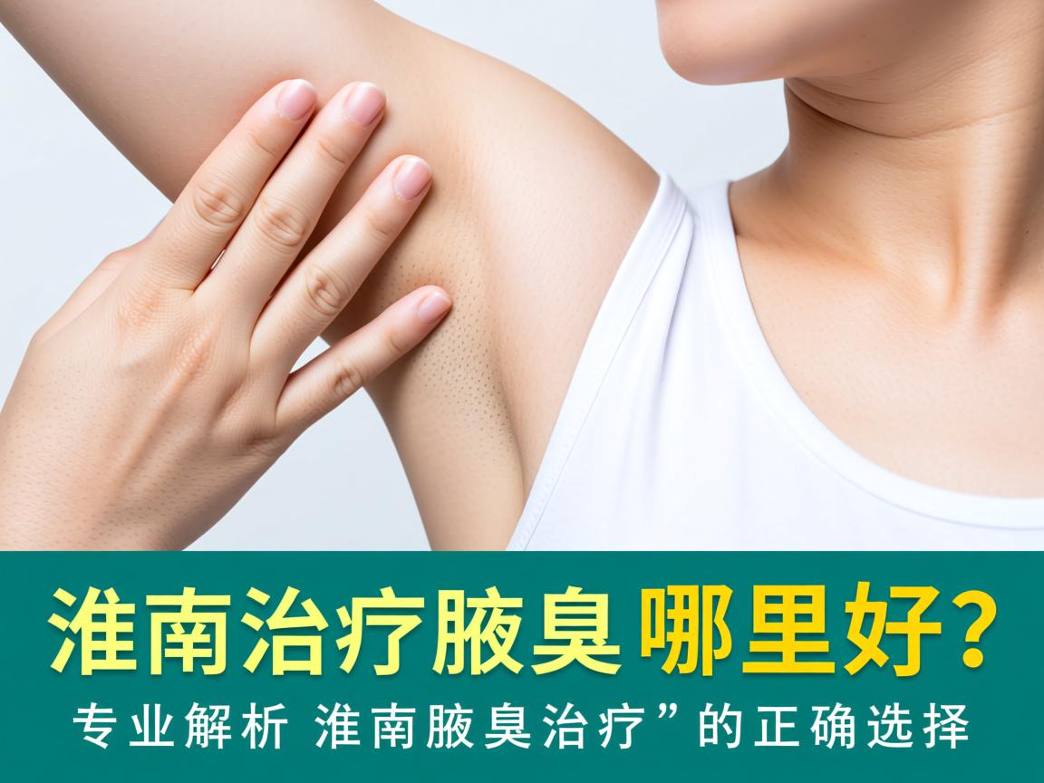 淮南治疗腋臭哪里好？专业解析淮南腋臭治疗的正确选择