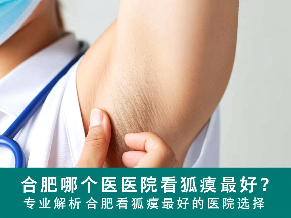 合肥哪个医院看狐臭最好？专业解析合肥看狐臭最好的医院选择
