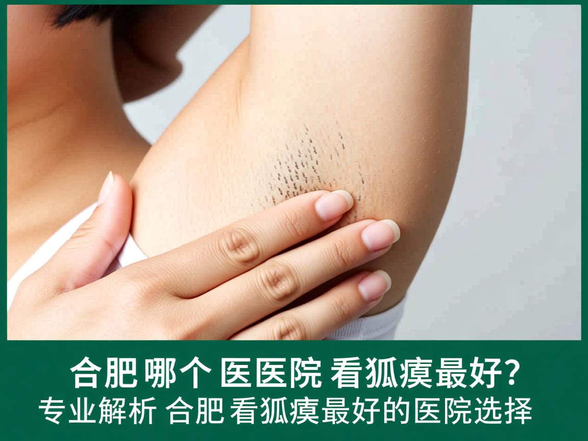 合肥哪个医院看狐臭最好？专业解析合肥看狐臭最好的医院选择