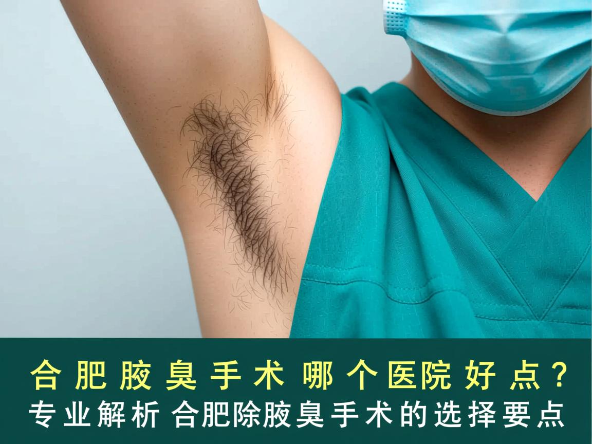合肥除腋臭手术哪个医院好点?专业解析合肥除腋臭手术的选择要点 合肥除腋臭手术哪个医院好点?专业解析合肥除腋臭手术的选择要点