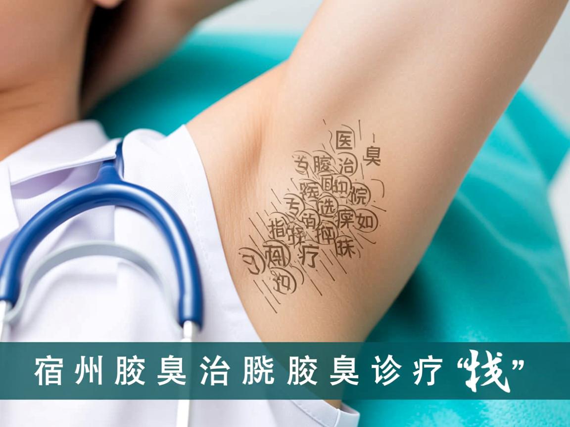 宿州腋臭治疗医院选择指南，如何找到宿州专业的腋臭诊疗机构