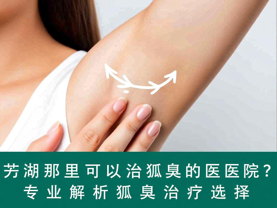 芜湖那里可以治狐臭的医院？专业解析狐臭治疗选择