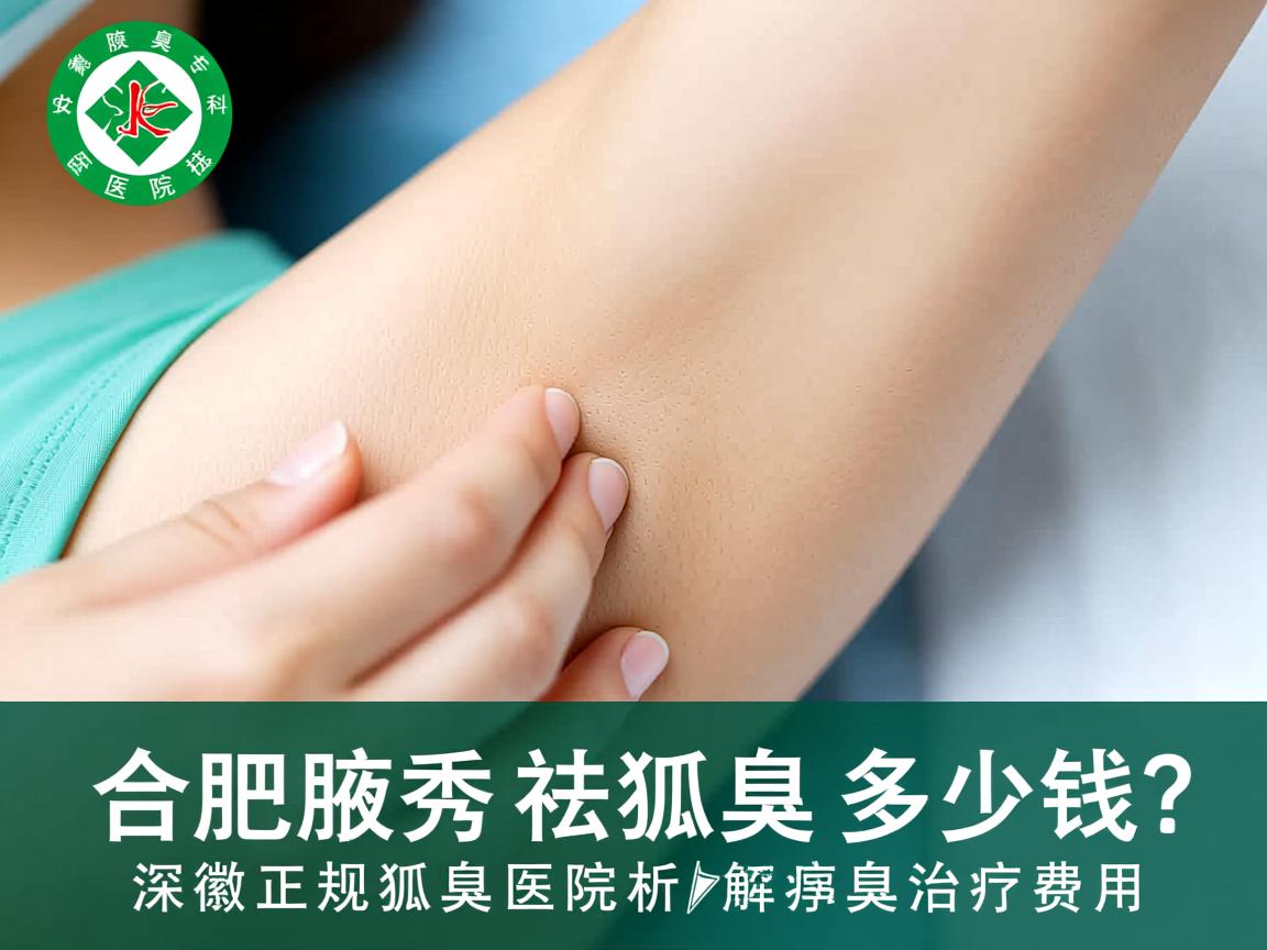 合肥腋秀腋臭专科，安徽正规狐臭医院祛狐臭多少钱？深度解析狐臭治疗费用
