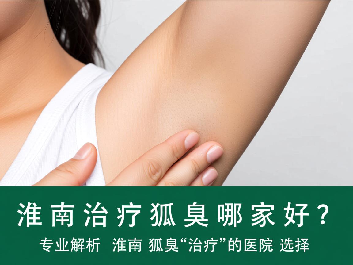 淮南治疗狐臭哪家好？专业解析淮南狐臭治疗的医院选择