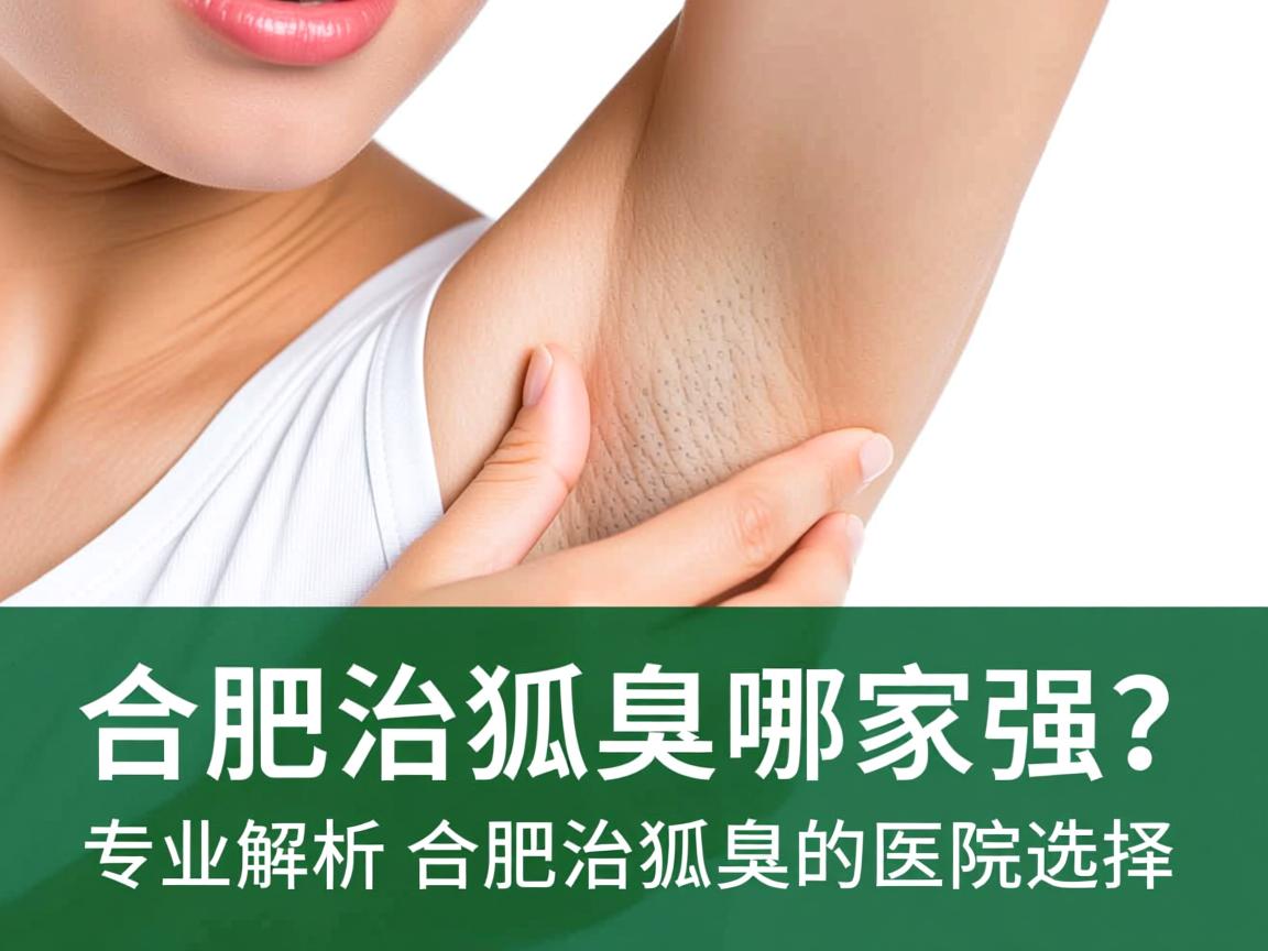 合肥治狐臭哪家强？专业解析合肥治狐臭的医院选择