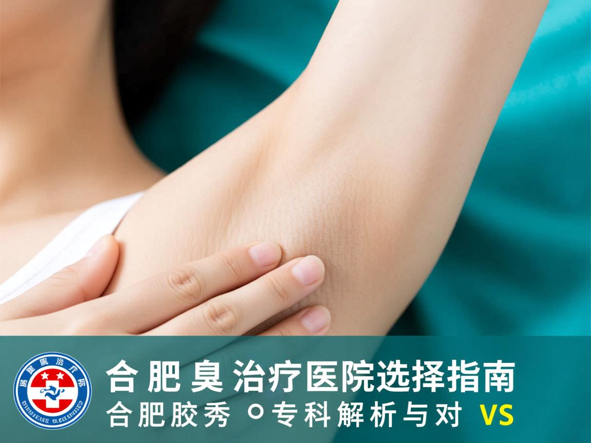 合肥腋臭治疗医院选择指南，合肥腋秀专科解析与对比
