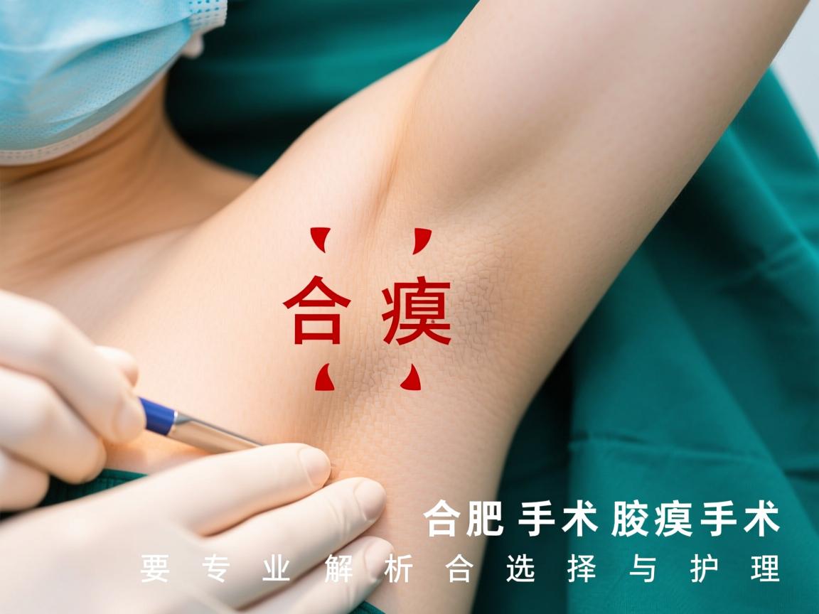 合肥腋臭手术，专业解析合肥腋臭手术的选择与护理