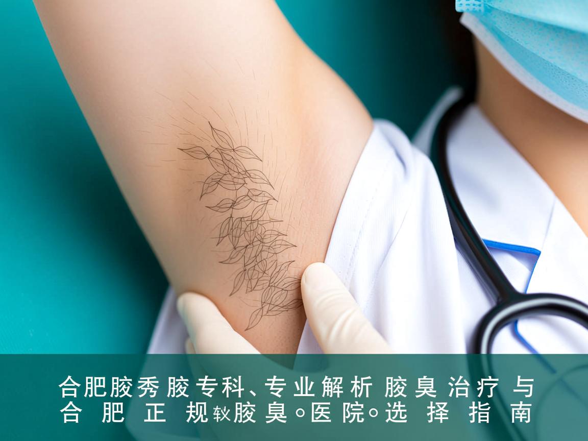 合肥腋秀腋臭专科，专业解析腋臭治疗与合肥正规腋臭医院选择指南