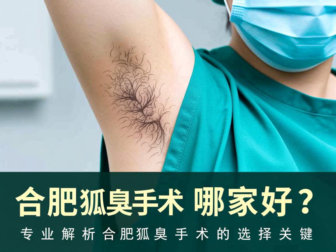 合肥狐臭手术哪家好？专业解析合肥狐臭手术的选择关键
