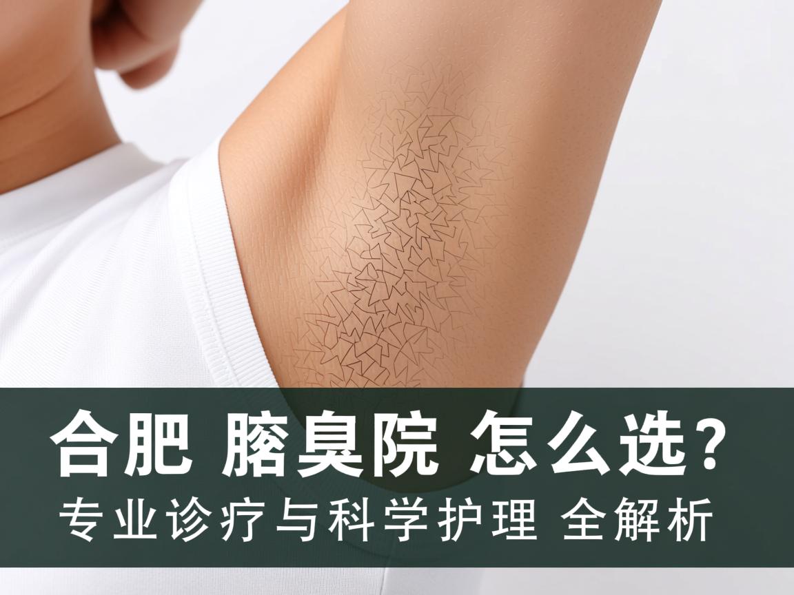 合肥腋臭医院怎么选?专业诊疗与科学护理全解析 合肥腋臭医院怎么选?专业诊疗与科学护理全解析