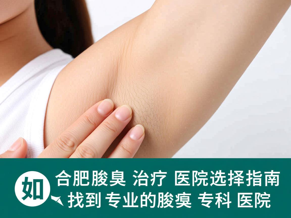 合肥腋臭治疗医院选择指南,如何找到专业的腋臭专科医院 合肥腋臭治疗医院选择指南,如何找到专业的腋臭专科医院