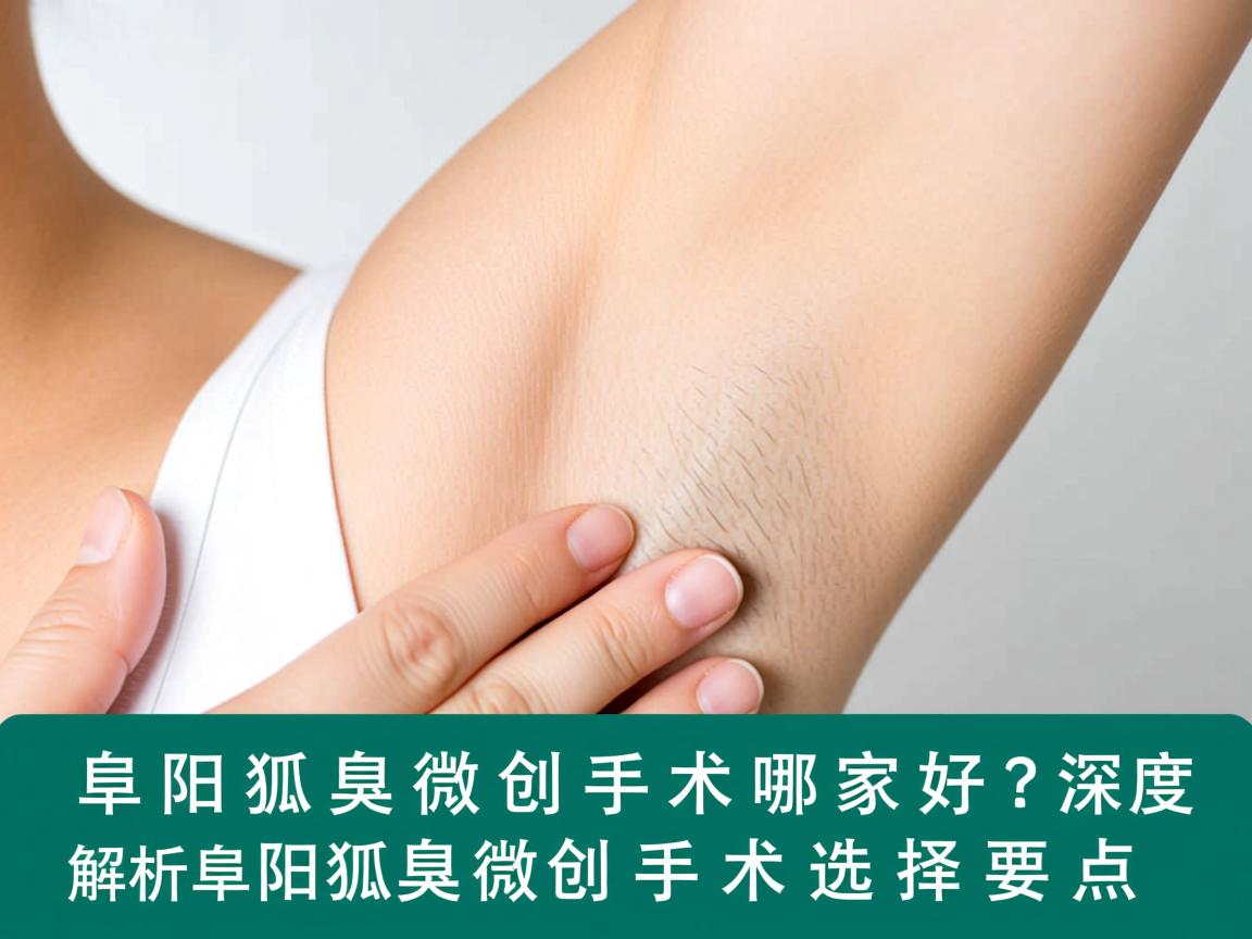 阜阳狐臭微创手术哪家好?深度解析阜阳狐臭微创手术选择要点 阜阳狐臭微创手术哪家好?深度解析阜阳狐臭微创手术选择要点