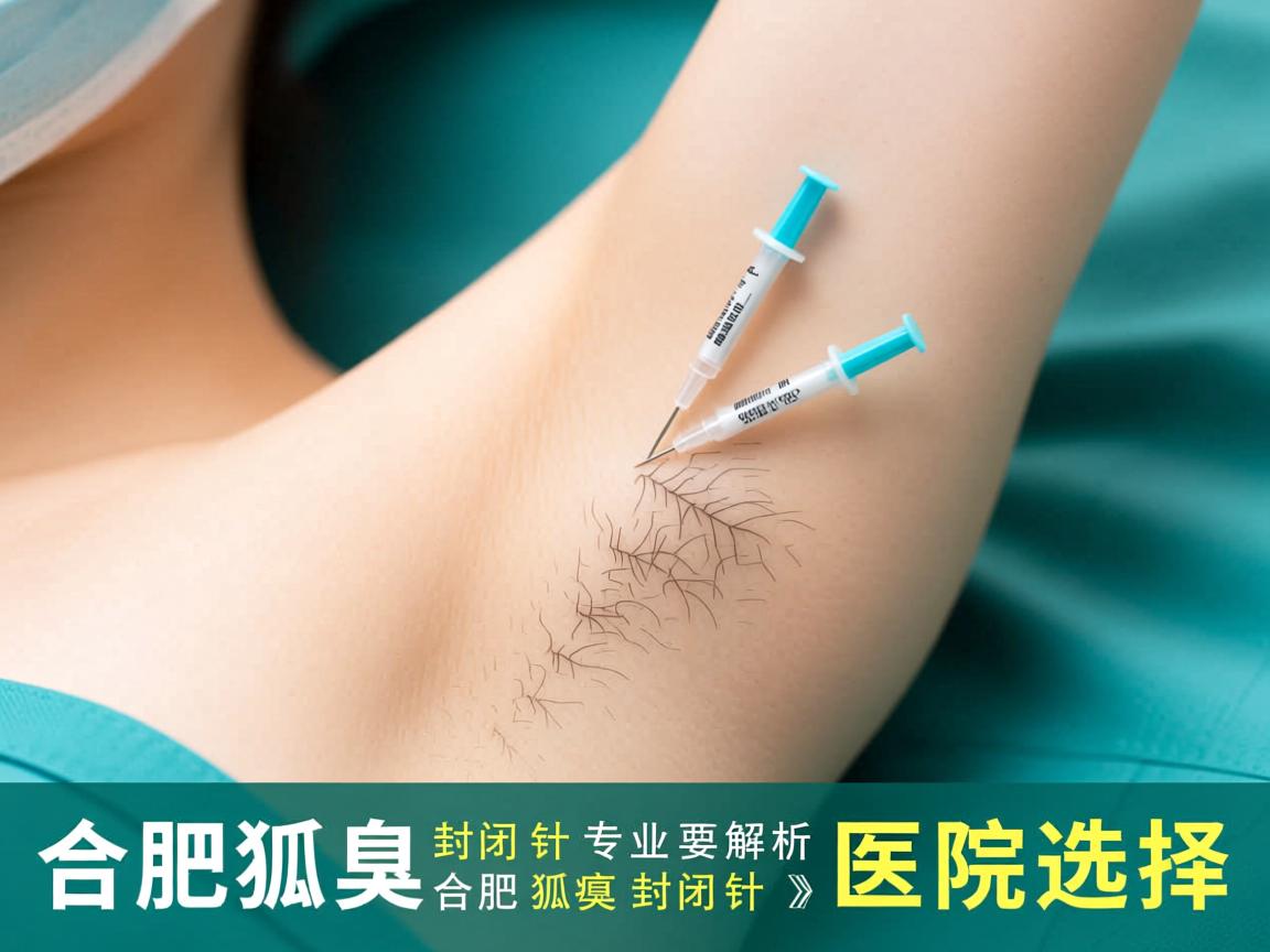 合肥狐臭封闭针，专业解析合肥狐臭封闭针的医院选择