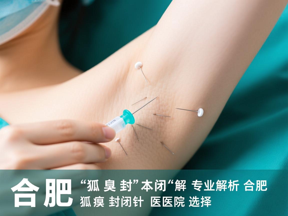 合肥狐臭封闭针，专业解析合肥狐臭封闭针的医院选择