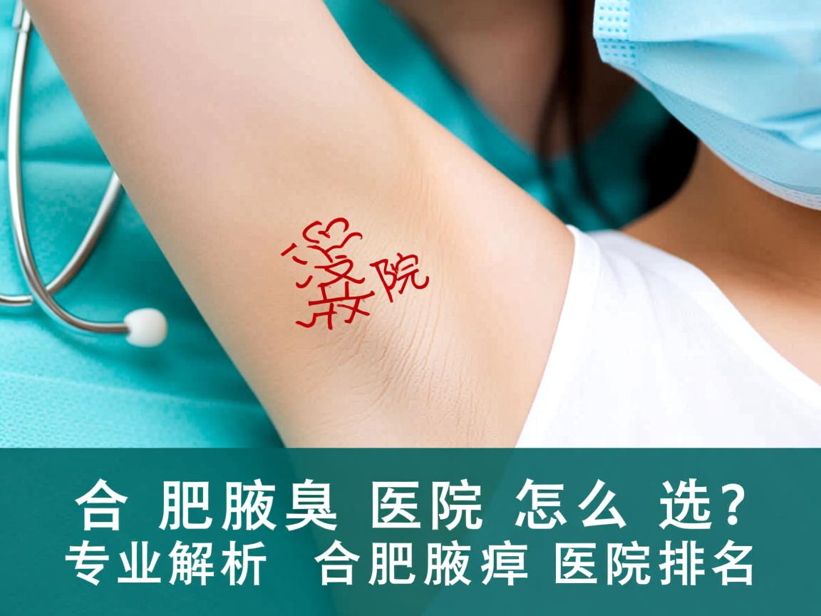 合肥腋臭医院怎么选?专业解析合肥腋臭医院排名 合肥腋臭医院怎么选?专业解析合肥腋臭医院排名