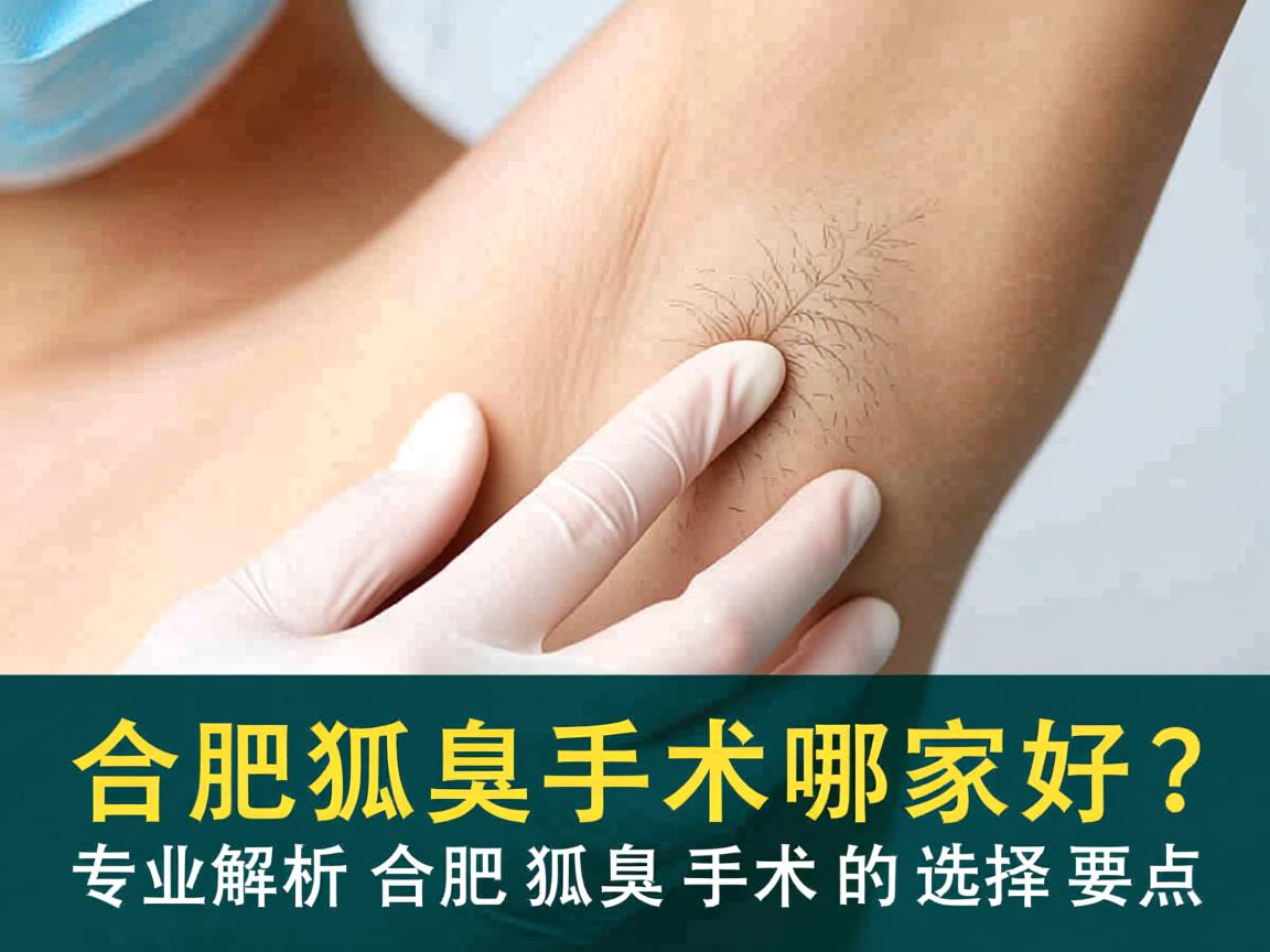 合肥狐臭手术哪家好?专业解析合肥狐臭手术的选择要点 合肥狐臭手术哪家好?专业解析合肥狐臭手术的选择要点