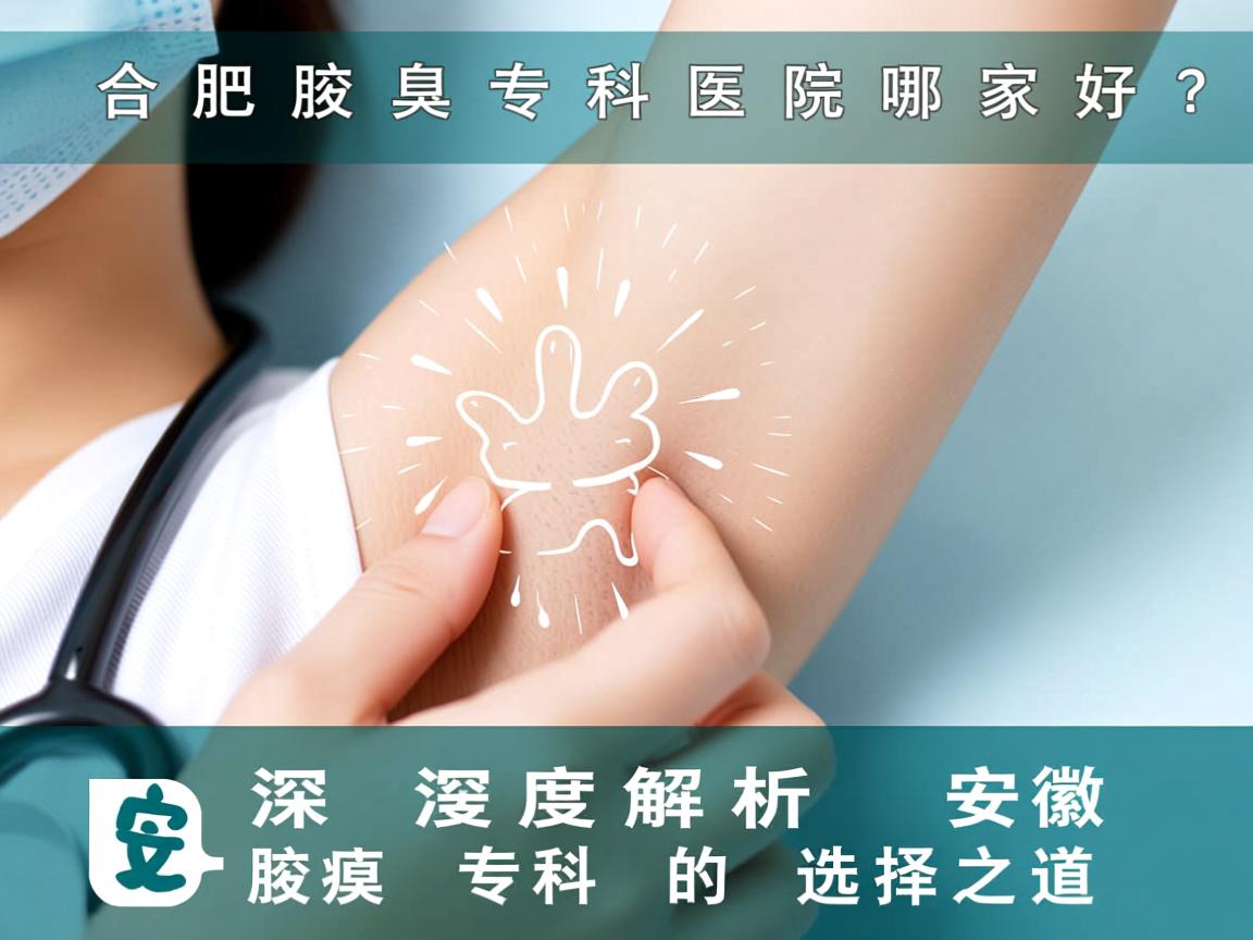 合肥腋臭专科医院哪家好?深度解析安徽腋臭专科的选择之道 合肥腋臭专科医院哪家好?深度解析安徽腋臭专科的选择之道