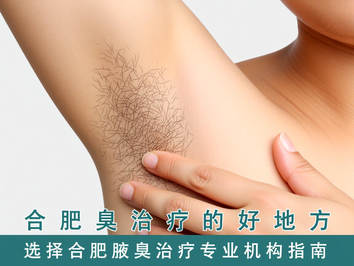 合肥腋臭治疗的好地方，选择合肥腋臭治疗专业机构的指南