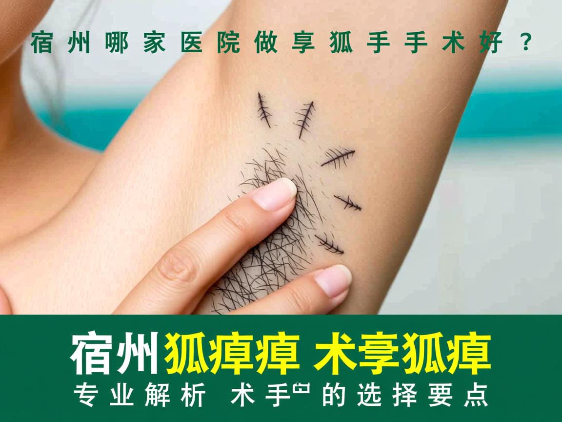 宿州哪家医院做狐臭手术好?专业解析宿州狐臭手术的选择要点 宿州哪家医院做狐臭手术好?专业解析宿州狐臭手术的选择要点