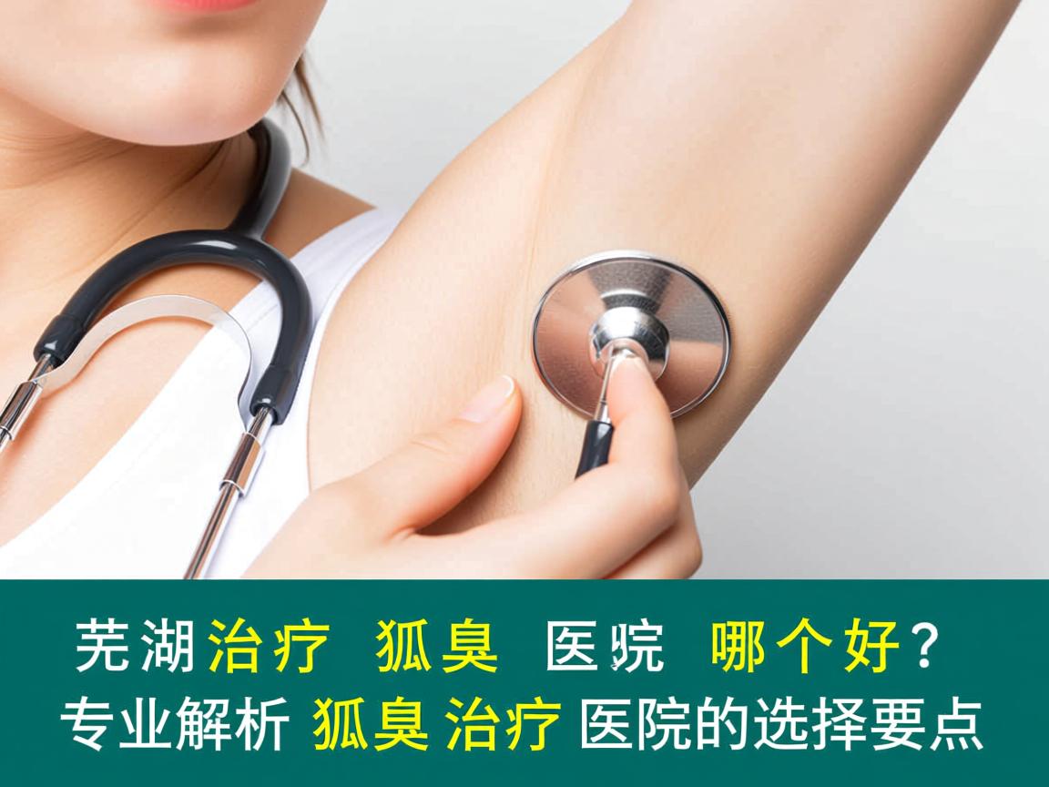 芜湖治疗狐臭医院哪个好？专业解析狐臭治疗医院的选择要点