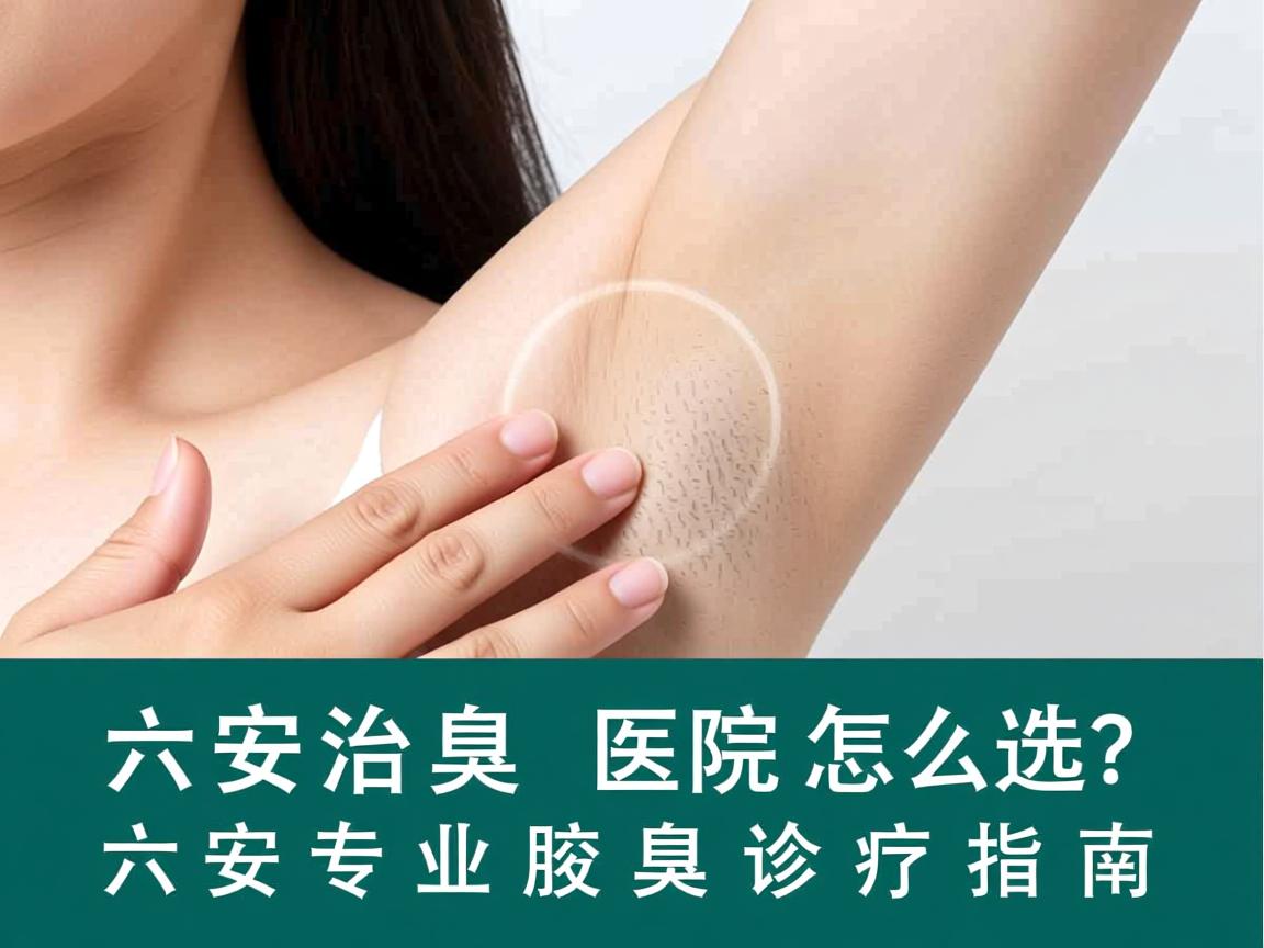 六安治腋臭医院怎么选？六安专业腋臭诊疗指南