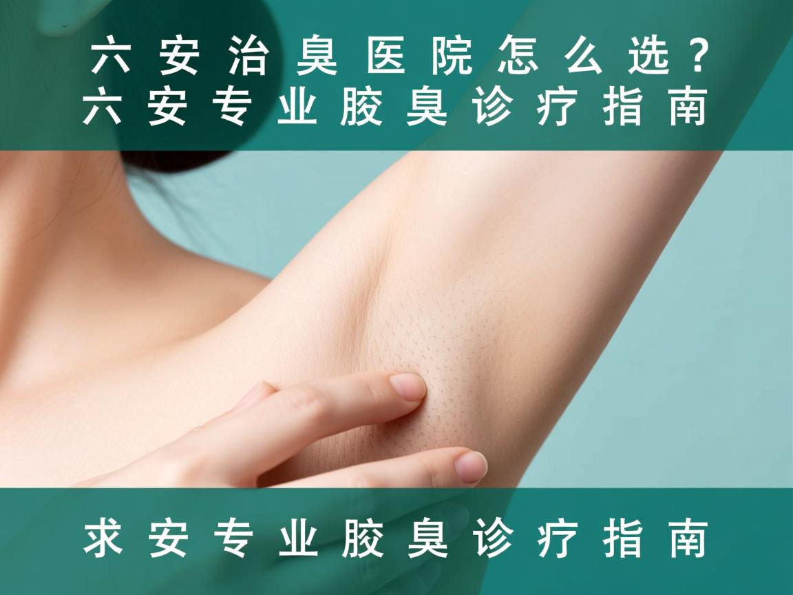 六安治腋臭医院怎么选？六安专业腋臭诊疗指南