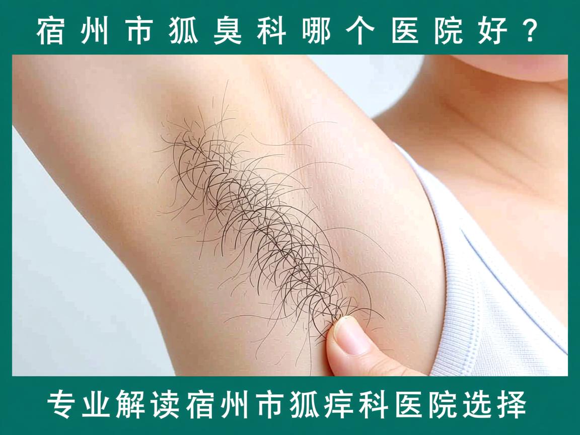 宿州市狐臭科哪个医院好？专业解读宿州市狐臭科医院选择
