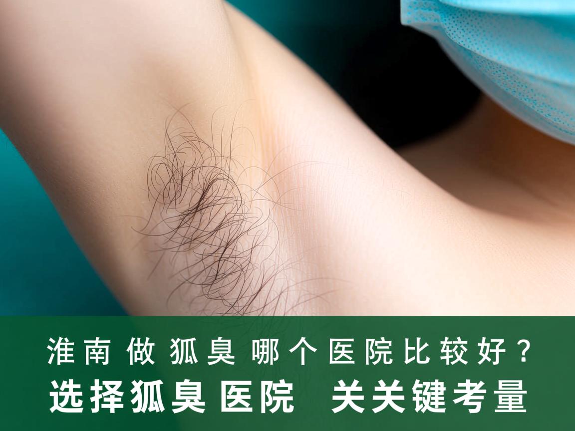 淮南做狐臭哪个医院比较好?选择狐臭医院的关键考量 淮南做狐臭哪个医院比较好?选择狐臭医院的关键考量