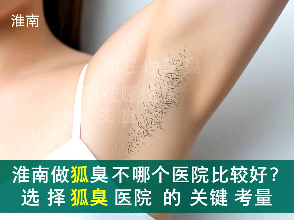 淮南做狐臭哪个医院比较好?选择狐臭医院的关键考量 淮南做狐臭哪个医院比较好?选择狐臭医院的关键考量