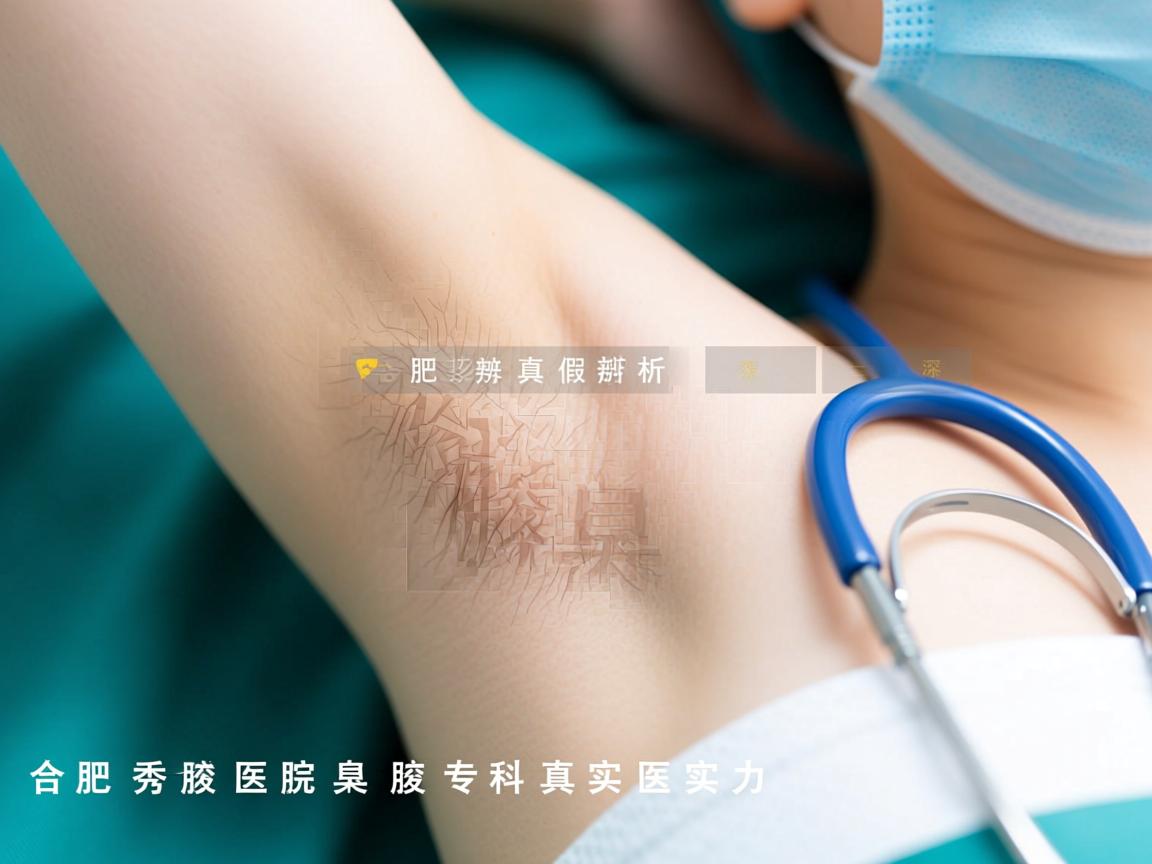合肥腋秀医院真假辨析，深度剖析合肥腋秀腋臭专科的真实医疗实力