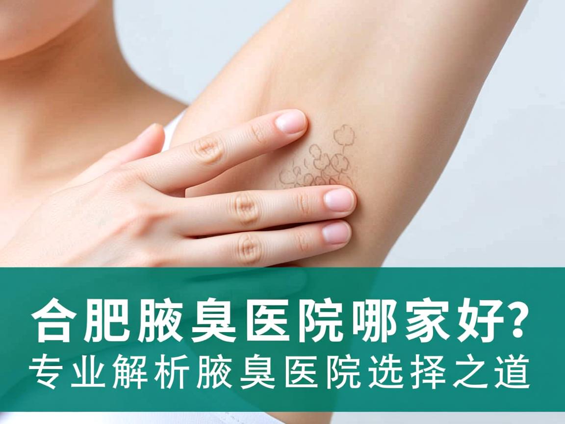 合肥腋臭医院哪家好?专业解析腋臭医院选择之道 合肥腋臭医院哪家好?专业解析腋臭医院选择之道